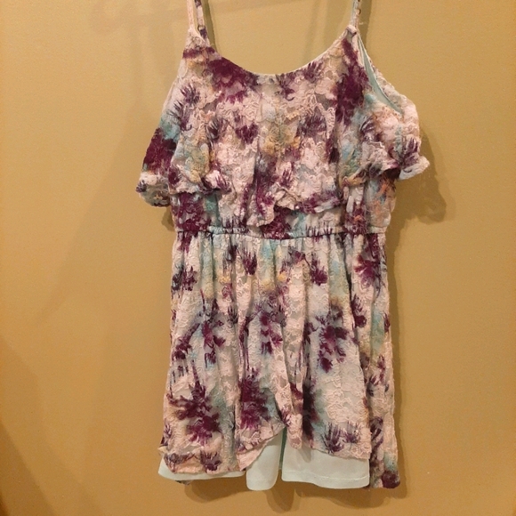 Spaghetti strap mini dress - Picture 2 of 3